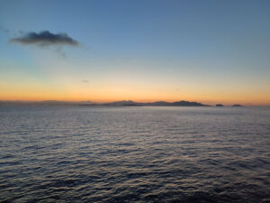 Morgenröte vor Marseille