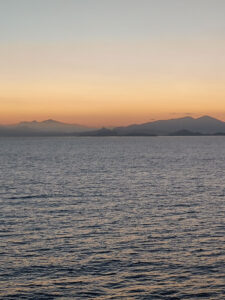 Morgenröte vor Marseille