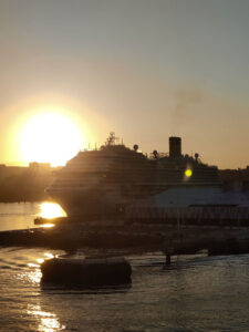 Sonnenaufgang vor Marseille