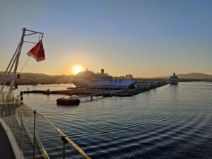 Sonnenaufgang vor Marseille