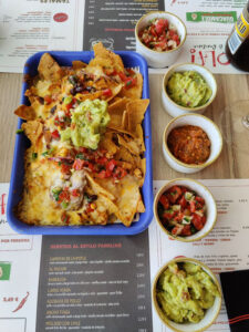 Nachos mit Huhn