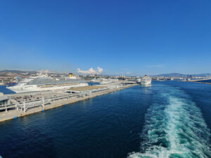 Abfahrt von Marseille