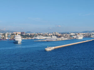 Abfahrt von Marseille