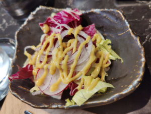 Saisonaler Teppan-Salat