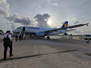 unser Flugzeug