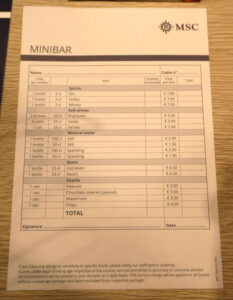 Minibar