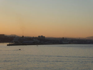 Morgenröte vor Marseille