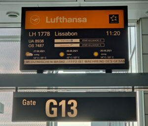 LH 1778 München - Lissabon