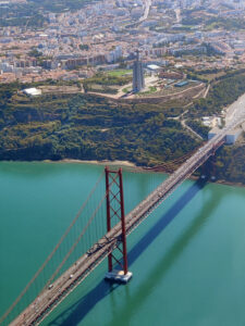 Cristo Rei und Ponte 25 de Abril