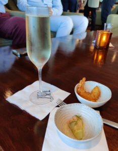 Prosecco und Hors d´Oeuvres
