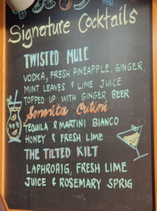 Signature Cocktails Star Bar / Star Grill
