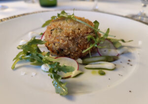 Panko-Crusted Crab Cake