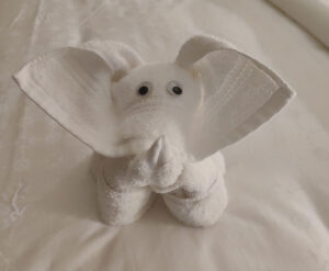 Handtuch-Elefant