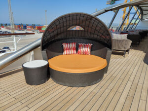 oberes Sonnendeck