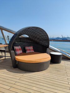oberes Sonnendeck