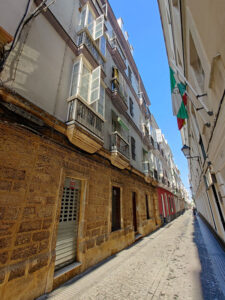 in den Gassen von Cádiz