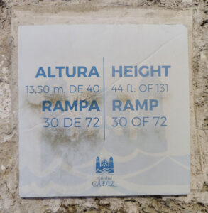 Rampe im Turm