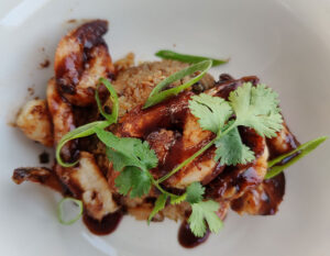 Moroccan Glazed Shrimp