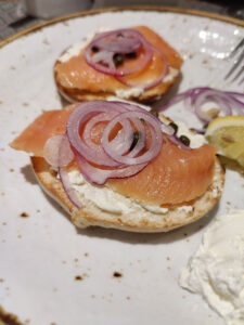 Bagels mit Lachs