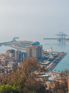 Aussicht von der Gibralfaro Festung