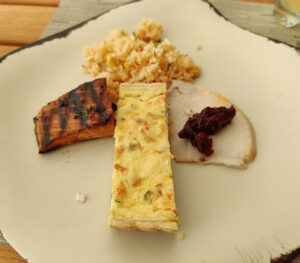 Lachs, Quiche, Truthahn