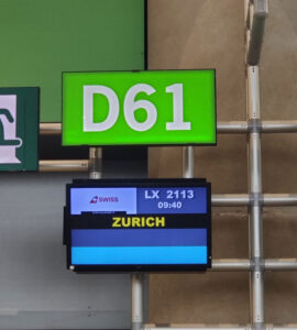 LX 2113 Malaga - Zürich