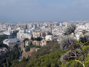 Aussicht von der Gibralfaro Festung