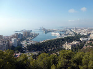 Aussicht von der Gibralfaro Festung