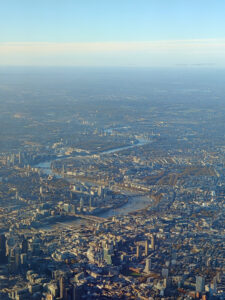 Anflug auf London