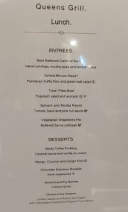Mittagessen Queens Grill