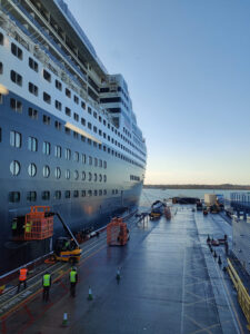 Abschied von der Queen Mary 2