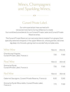 Barkarte Carinthia Lounge