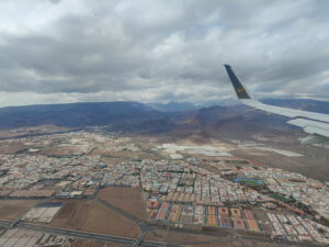 Anflug auf Gran Canaria