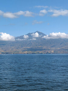 Teide mit Wolken