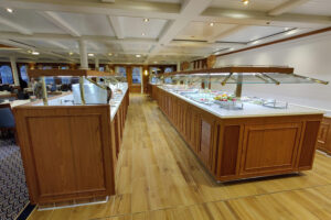 Buffet im Restaurant