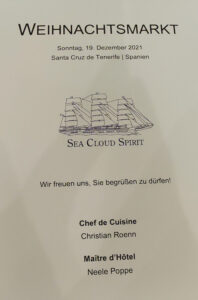 Weihnachtsmarkt Abendessen