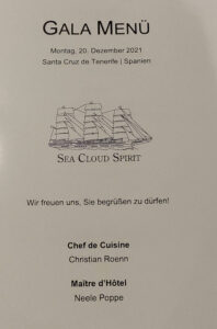 Farewell Gala Menü