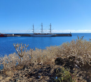 Sea Cloud Spirit in El Hierro
