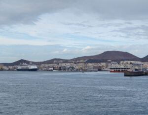 Ankunft in Las Palmas