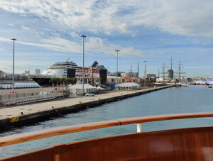 Ankunft in Las Palmas