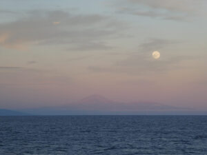 Vollmond über dem Teide