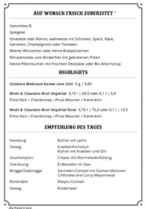 Gourmet Frühstück