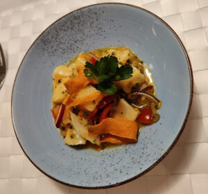 Fruchtige Ceviche mit Maracuja