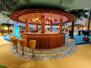 zweite Bar im Beach Club