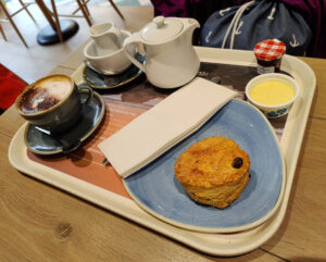 Cream Tea in The Cornish Bakery