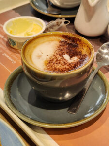 Cream Tea in The Cornish Bakery