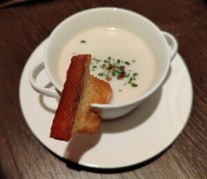 Getrüffelte Selleriesuppe
