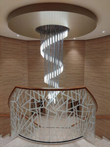 Treppe zu Deck 7