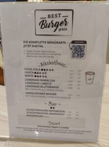 Best Burger @ Sea