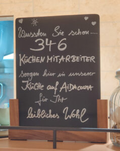 kleine Infotafeln